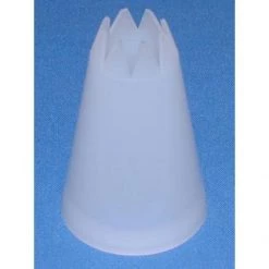 Eddingtons Bakeware Piping Tube White Nylon Star No 12