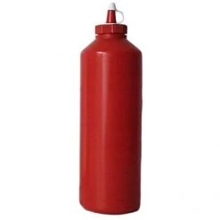 Eddingtons Large Red Sauce Bottle (1L) KITCHENWARE