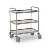 Matfer Stainless Steel 3 Tier Trolley