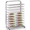 Matfer Trolleys Bourgeat Wall Mountable 20 Plate Charger