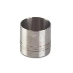 Mitchell & Cooper RESTAURANT & BAR Spirit Measure Thimble Govt Stamp 25Ml