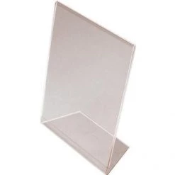 Neville Uk Longlife Clear Perspex Vertical A4 Menu Holder RESTAURANT & BAR