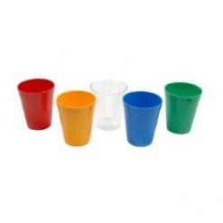 Harfield Components Polycarbonate Tableware Harfield Ribbed Polycarbonate Tumbler 5oz (150ml)