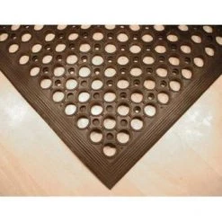Neville Uk Black Rubber Safety Matting HYGIENE & JANITORIAL