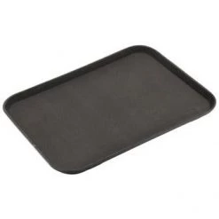 Zodiac Rectangular Non Slip Black Tray