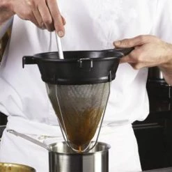 Matfer Exoglass Bouillon Strainer, Bowl Sieve