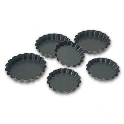Matfer Exopan Fluted Tart Mould - Per 25 KITCHENWARE