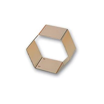 Matfer Hexagonal Stainless Steel Mould KITCHENWARE 1 Matfer Hexagonal Stainless Steel Mould KITCHENWARE