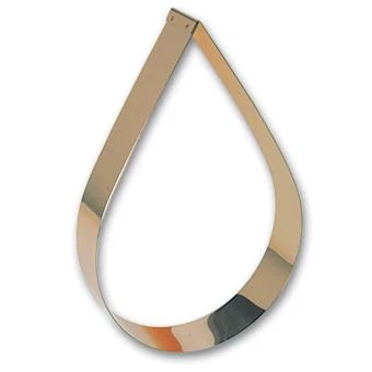 Matfer Stainless Steel Tear Mould. - 80x50mm 1 Matfer Stainless Steel Tear Mould. - 80x50mm