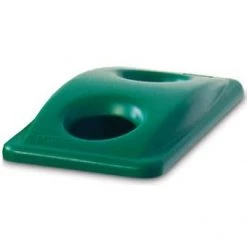 Newell Rubbermaid Uk Bar Trolleys & Bottle Bins Rubbermaid Green Slim Jim Lid