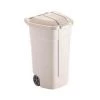 Newell Rubbermaid Uk R/Maid Wheel Bin 100 Litre Platinum