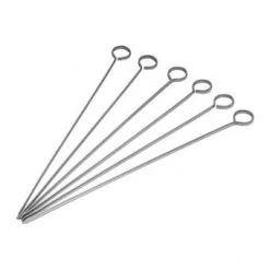 Neville Uk RESTAURANT & BAR Stainless Steel Food Skewers (Pack Of 6)
