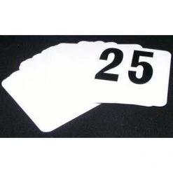 Neville Uk White Table Numbers Set Tabletop