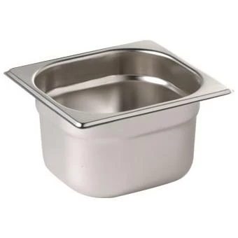 Neville Uk Stainless Steel 1/6 Size Gastronorm Pan Food Storage 1 Neville Uk Stainless Steel 1/6 Size Gastronorm Pan Food Storage