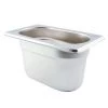 Neville Uk Stainless Steel Ninth Size (1/9) Gastronorm Pan Food Storage