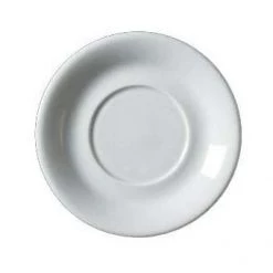 Neville Uk CROCKERY Genware White Saucer For Bowl Cup