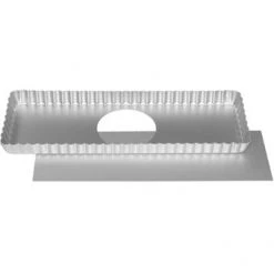 Alan Silverwood Silverwood Loose Base Tarte Maison Rectangular Flan Dish