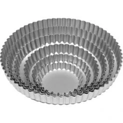 Alan Silverwood KITCHENWARE Silverwood Loose Base Continental Flan Tin