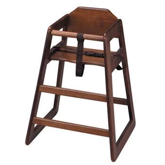 Tablecraft Wooden High Chair For Restaurant (Dark Walnut) RESTAURANT & BAR 1 Tablecraft Wooden High Chair For Restaurant (Dark Walnut) RESTAURANT & BAR