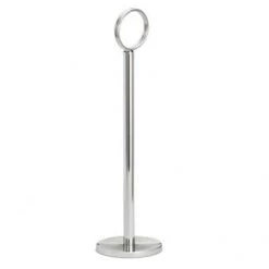 Tablecraft Chrome Plated Table Number Stand