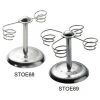 Stockel Wire Ice Cream Stand / Chip Cone Stand Display Tray & Baskets