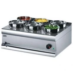 Lincat 6 Pot Waterwell Bain Marie Bs7W COOKING APPLIANCES