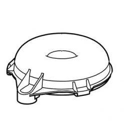 Robot Coupe Equipment Spare Parts Lid For Bowl For R301 Perspex Clear