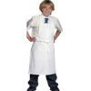 Denny's Child's White Bib Apron