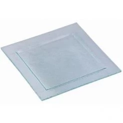 Steelite Glass Plate Sq Centered 25 Cm X 25 Cm CROCKERY