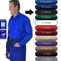 Denny's Denny Black Bar Apron Dp37Cn