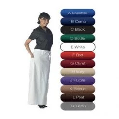 Denny's Chefs Clothing Denny Bistro Waist Apron Dp73