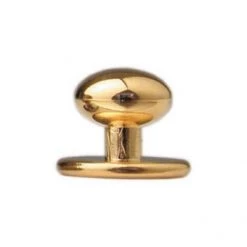 Denny's Chefs Clothing Denny Gold Stud Button Per 12