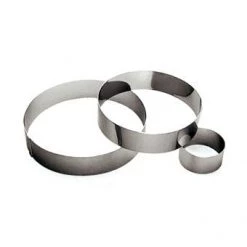 Sambonet Paderno Paderno Stainless Steel Mousse Ring KITCHENWARE