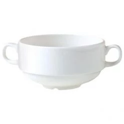 Steelite Monaco Handled Stacking Soup Cup