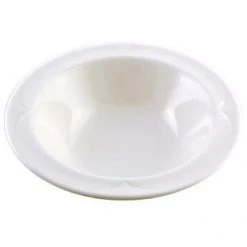 CROCKERY Steelite Bianco Rimmed Fruit Bowl