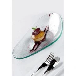 Steelite Creations Glass Curved Diamond 10.25X 7 CROCKERY