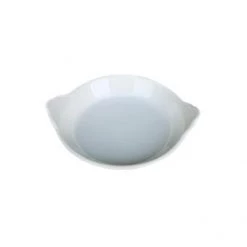 CROCKERY Steelite Simplicity Round Eared Dish