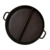 Sambonet Paderno Paderno Cast Aluminium Giant Pan, 2 Division KITCHENWARE