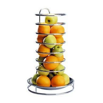 Sambonet Paderno Buffet Paderno Spiral Fruit Stand 1 Sambonet Paderno Buffet Paderno Spiral Fruit Stand