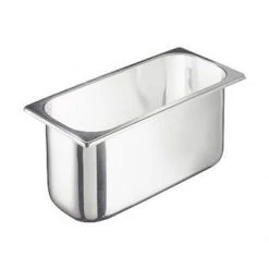 Sambonet Paderno Ice Cream Scoops & Sinks Paderno Ice Cream Container, Stainless Steel