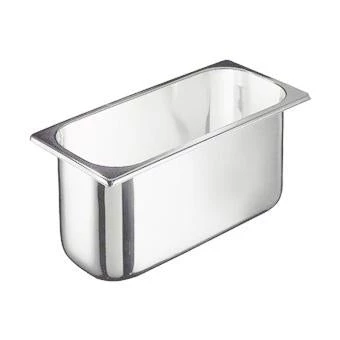 Sambonet Paderno Ice Cream Scoops & Sinks Paderno Ice Cream Container, Stainless Steel 1 Sambonet Paderno Ice Cream Scoops & Sinks Paderno Ice Cream Container, Stainless Steel
