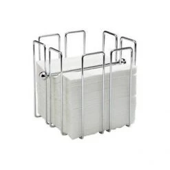 Sambonet Paderno Paderno Chrome Plated Napkin Holder (Holds 150 Napkins)