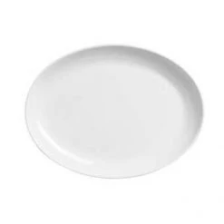 Elia International CROCKERY Elia Orientix Oval Plate, Bone China - Set Of 6