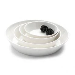 Elia International Elia Crockery Elia Orientix Round Coupe Dish, Bone China