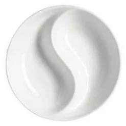 Elia International Elia Orientix Yin Yang Dish, Bone China
