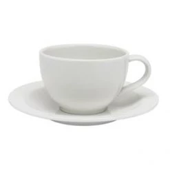 Elia International Elia Miravell Espresso Saucer, Bone China