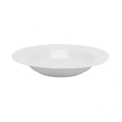 Elia International CROCKERY Elia Miravell Rimmed Pasta Bowl, Bone China