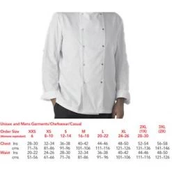 Denny's Denny Long Sleeve White Jacket DD08 Chefs Clothing