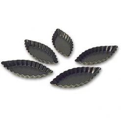 KITCHENWARE Matfer Exopan Fluted Boat Mould (Per 25)