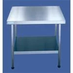 Rical Group S/S Centre Catering Table With Shelf RESTAURANT & BAR